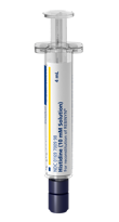 Prefilled syringe with diluent for reconstruction of Rebinyn®