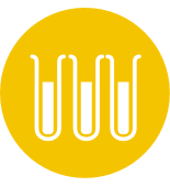 Yellow test tubes